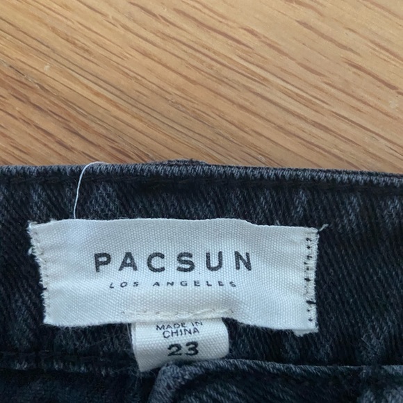 Black Denim Pacsun Skirt - Picture 3 of 3
